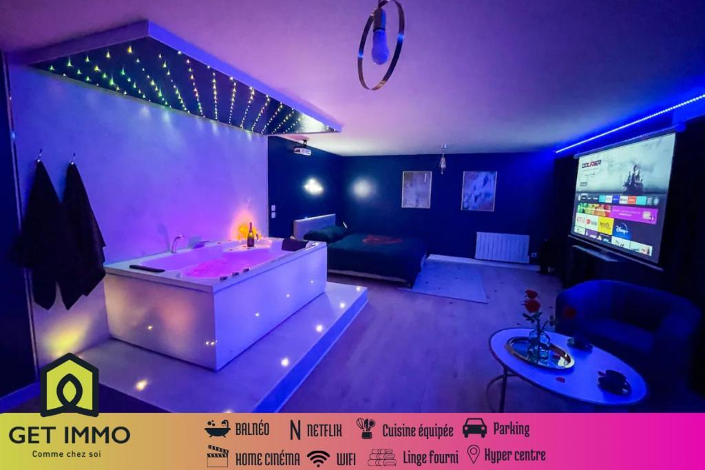 Spa Sous Les Etoiles - Cinema - Netflix - Parking - Gare Amiens Exterior foto
